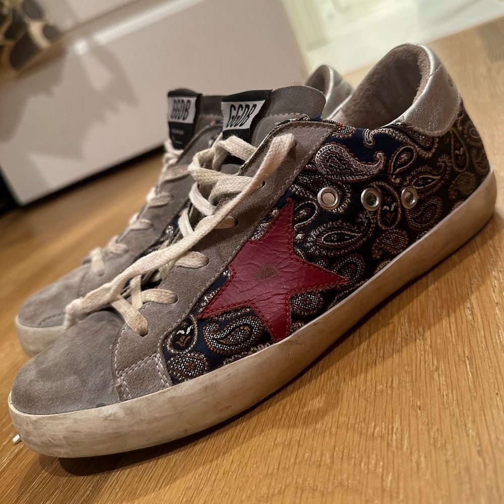 Golden Goose Superstar Paisley Sneaker